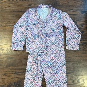 NEW TWEENSTYLE girl's makeup satin pajamas size 12